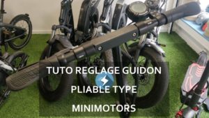 Lire la suite à propos de l’article RÉGLAGE DU JEU AU GUIDON DES TROTTINETTES ÉLECTRIQUES PLIABLES (type Minimotors, Speedtrott…)