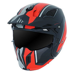 Casque Trial MT Street Fighter SV Twin – Rouge