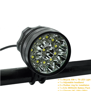 Phare LED 8.4V 1.A 9600MAH